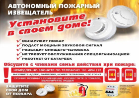 О мерах пожарной безопасности и действиях при пожаре.