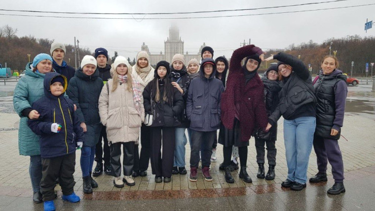 Путешествие в Москву.